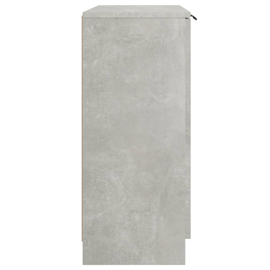 vidaXL Szafka, szarość betonu, 60x30x70 cm, materiał drewnopochodny