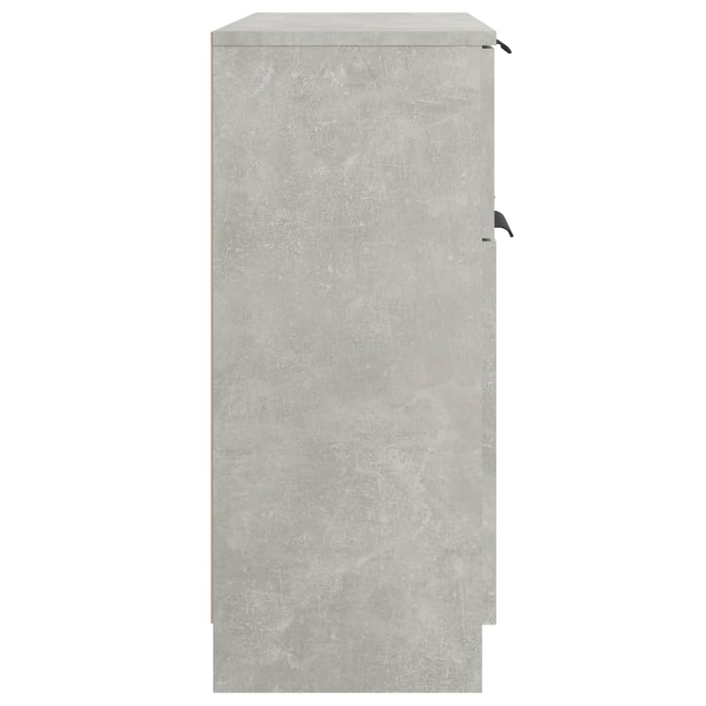 vidaXL Szafka, szarość betonu, 60x30x70 cm, materiał drewnopochodny