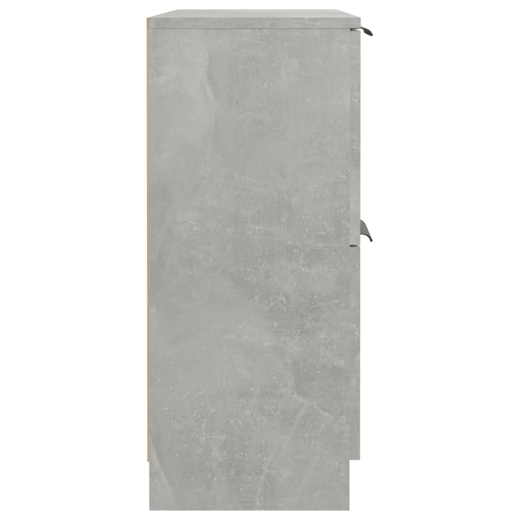 vidaXL Szafka, szarość betonu, 60x30x70 cm, materiał drewnopochodny