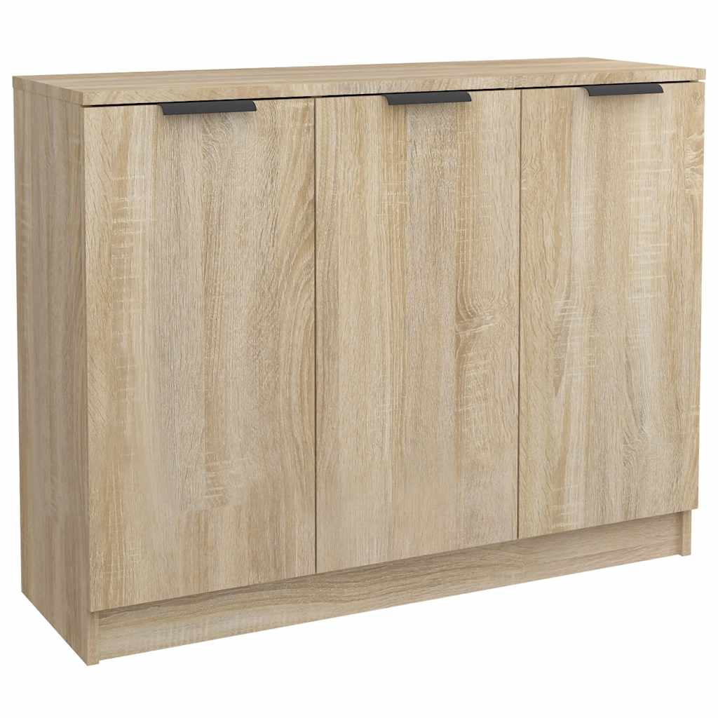 vidaXL Szafka, dąb sonoma, 90,5x30x70 cm, materiał drewnopochodny