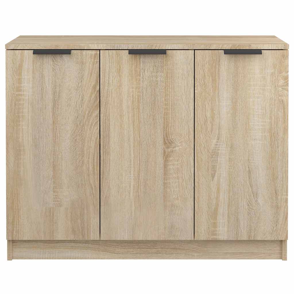 vidaXL Szafka, dąb sonoma, 90,5x30x70 cm, materiał drewnopochodny