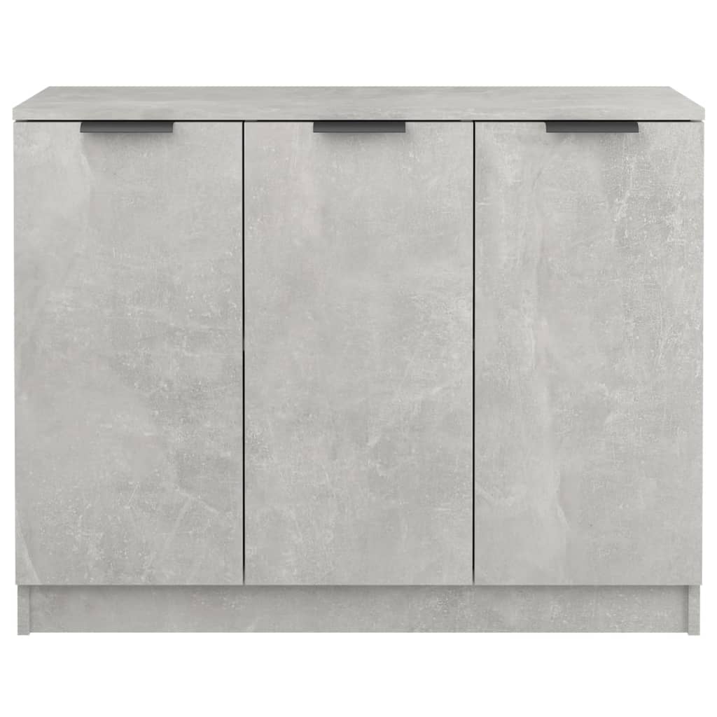 vidaXL Szafka, szarość betonu, 90,5x30x70 cm, materiał drewnopochodny