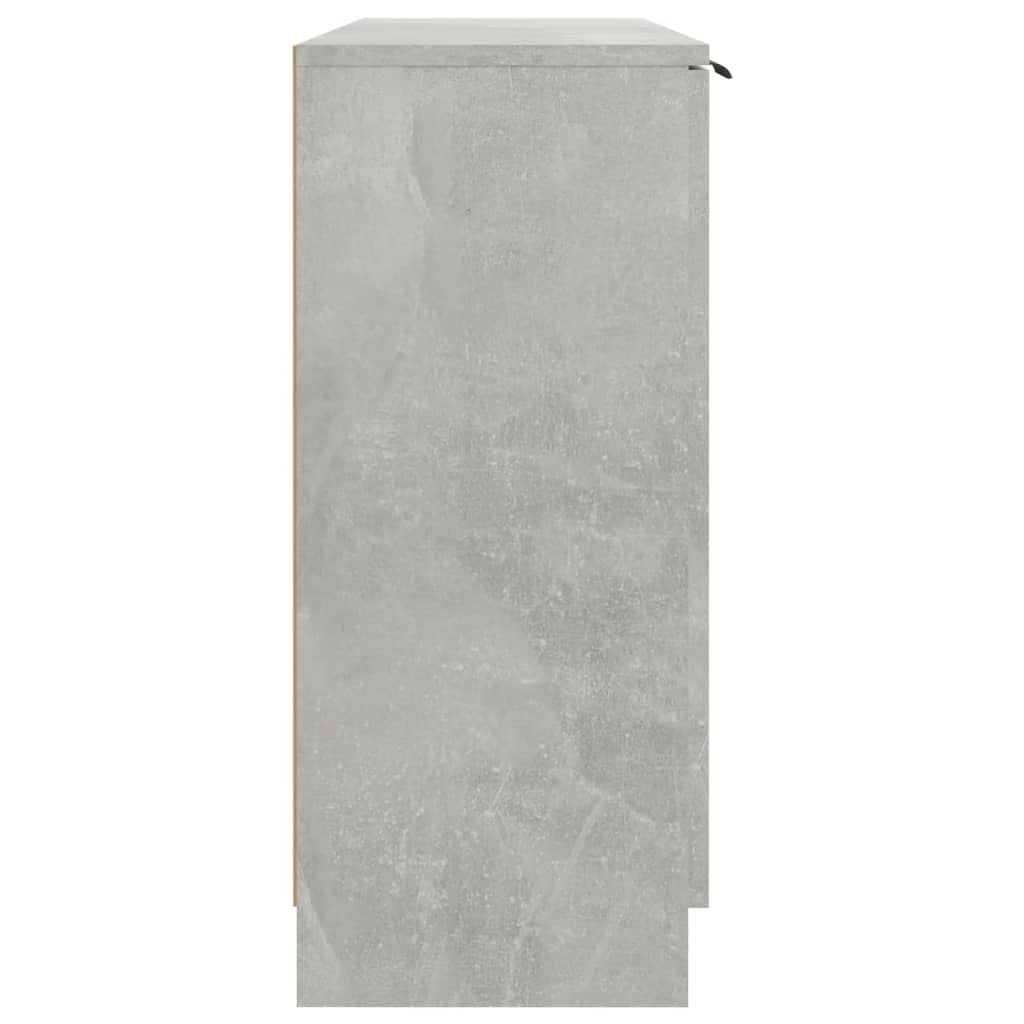 vidaXL Szafka, szarość betonu, 90,5x30x70 cm, materiał drewnopochodny