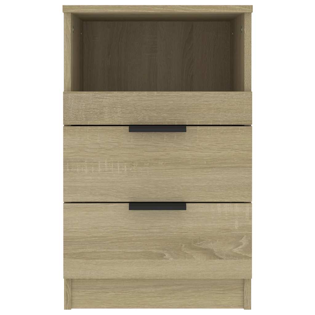 vidaXL Szafka nocna, dąb sonoma, materiał drewnopochodny