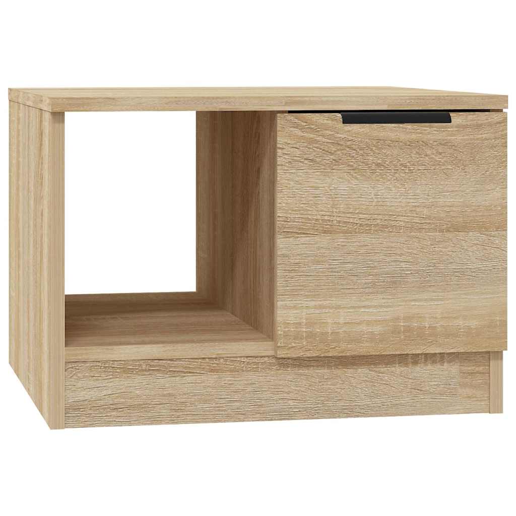 vidaXL Stolik kawowy, dąb sonoma, 50x50x36 cm, materiał drewnopochodny