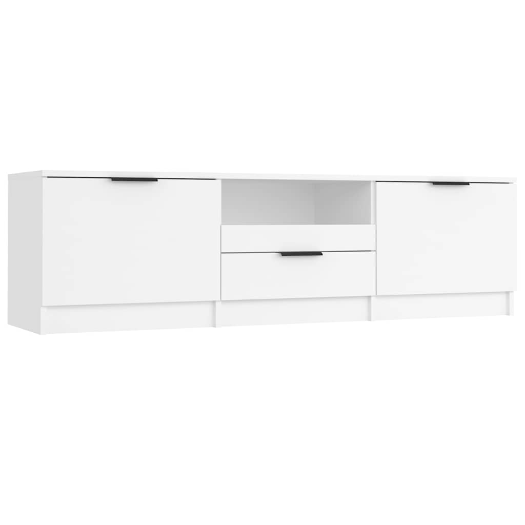 vidaXL Szafka RTV Biała 140x35x40 cm Drewno inżynieryjne