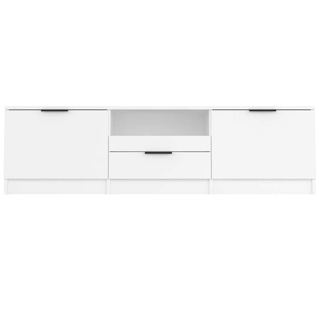 vidaXL Szafka RTV Biała 140x35x40 cm Drewno inżynieryjne