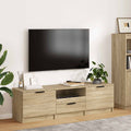 vidaXL Szafka RTV Sonoma Oak 140x35x40 cm Drewno konstrukcyjne