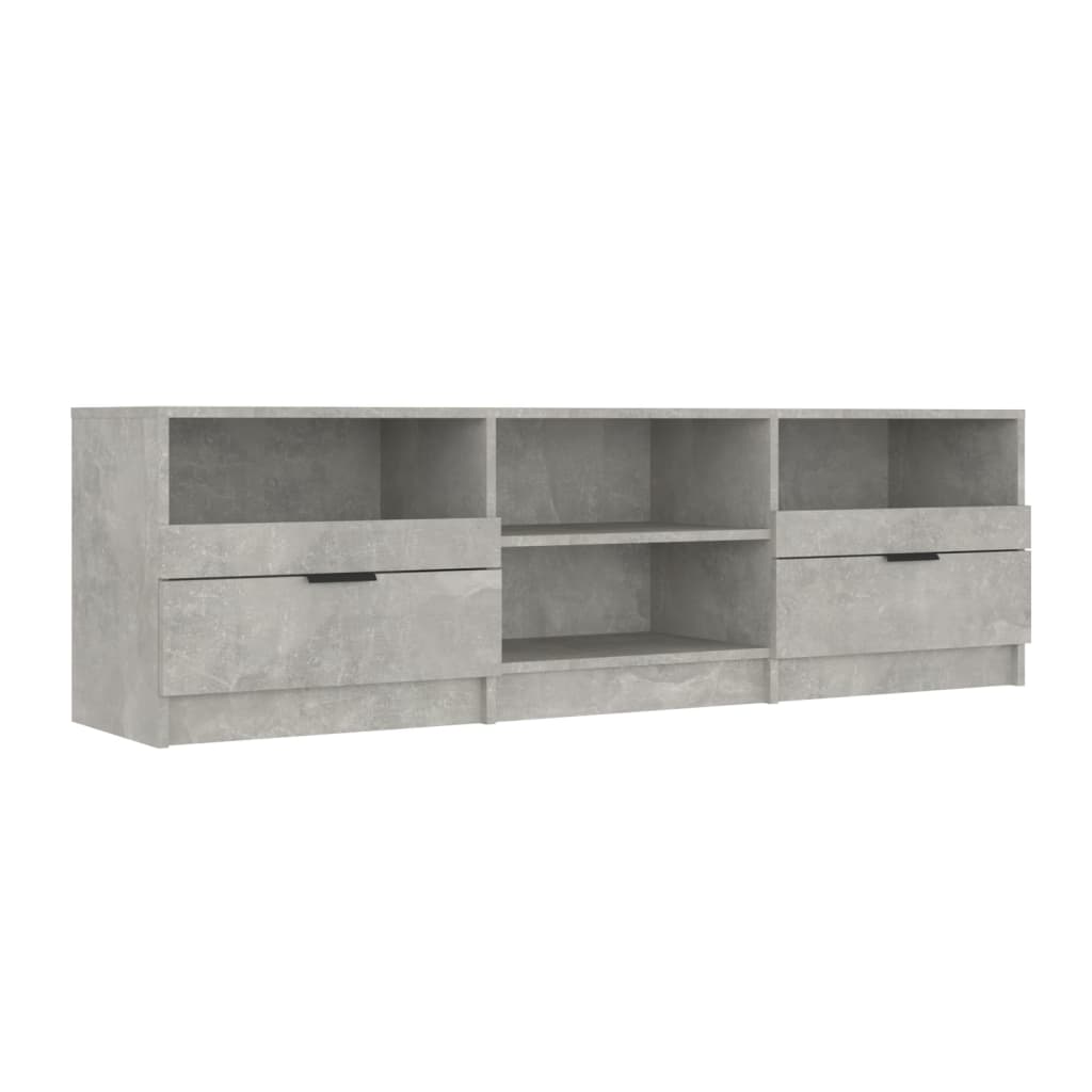 vidaXL Szafka pod telewizor, szarość betonu, 150x33,5x45 cm