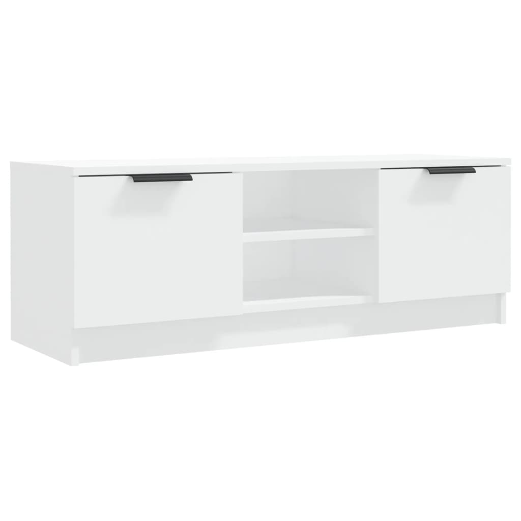 vidaXL Szafka pod telewizor, biała, 102x35x36,5 cm