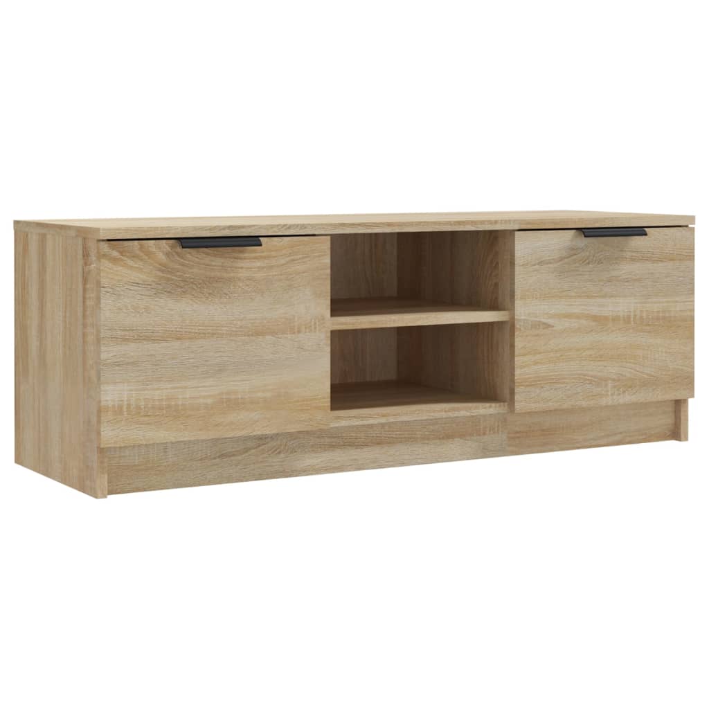 vidaXL Szafka pod telewizor, dąb sonoma, 102x35x36,5 cm
