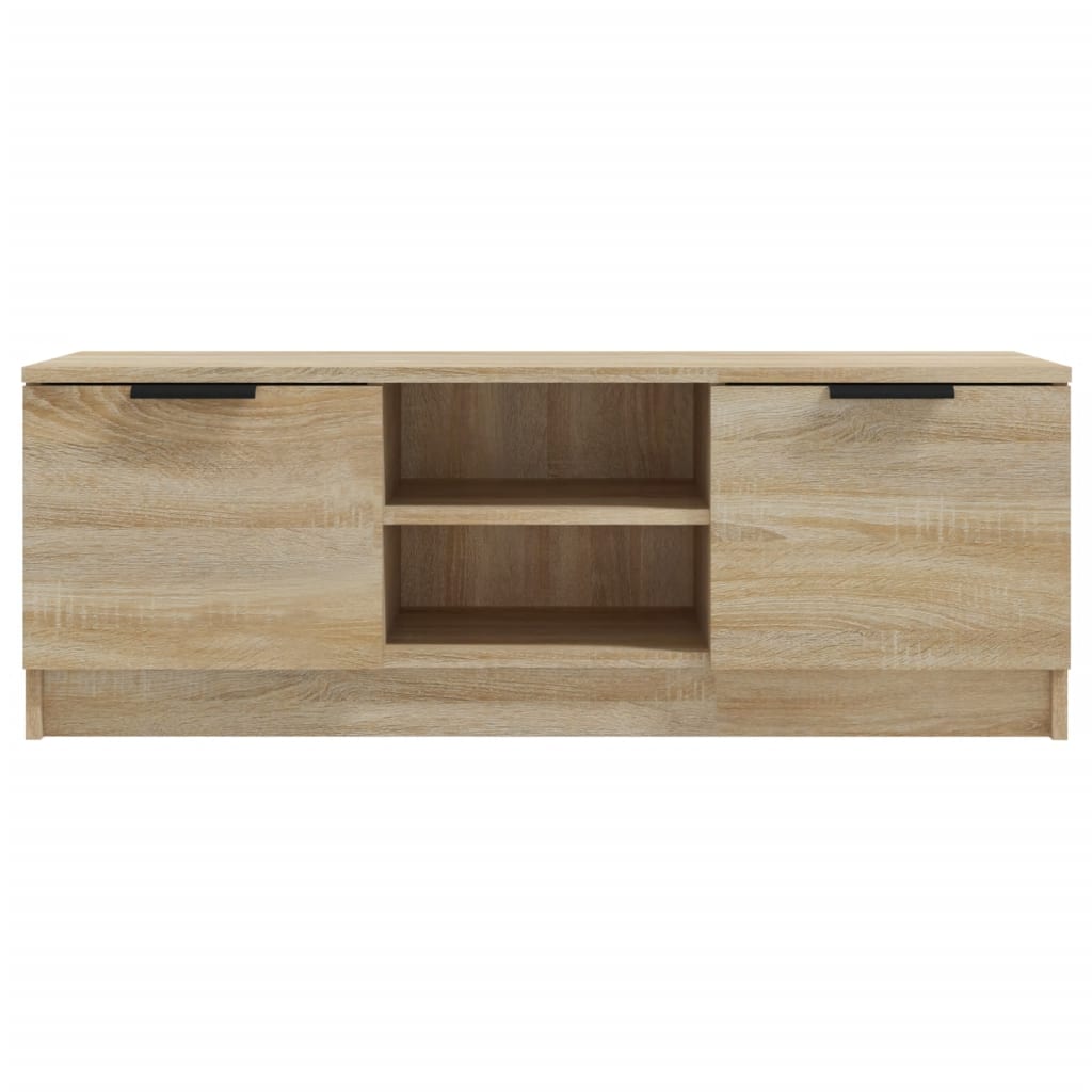 vidaXL Szafka pod telewizor, dąb sonoma, 102x35x36,5 cm
