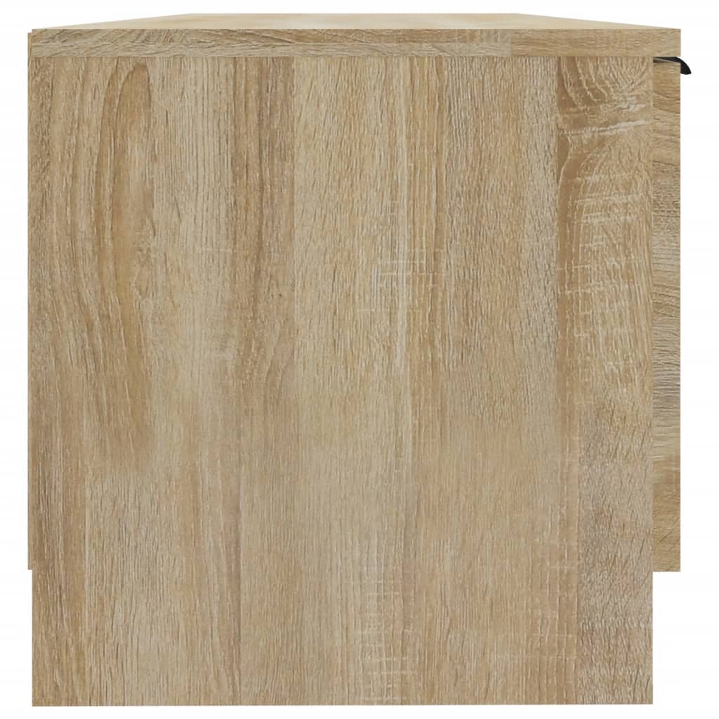 vidaXL Szafka pod telewizor, dąb sonoma, 102x35x36,5 cm