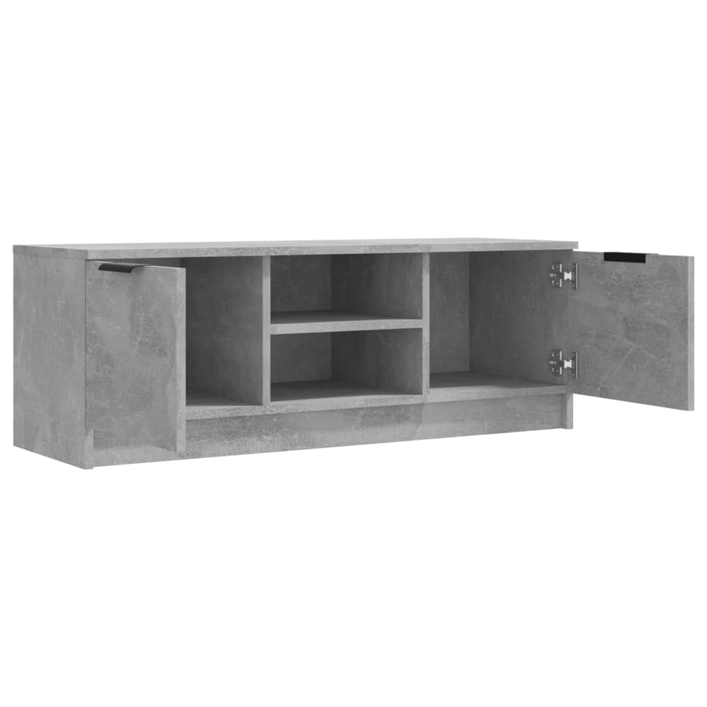 vidaXL Szafka pod telewizor, szarość betonu, 102x35x36,5 cm