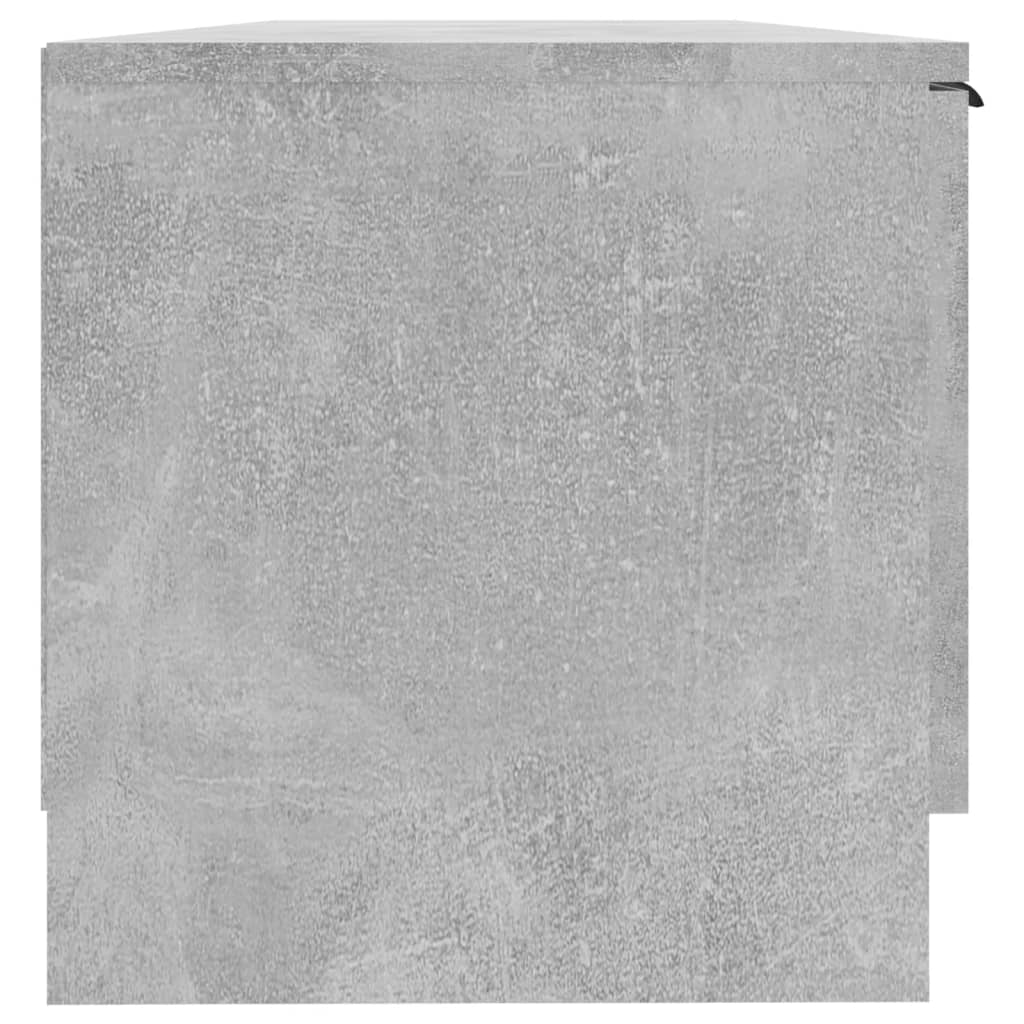 vidaXL Szafka pod telewizor, szarość betonu, 102x35x36,5 cm