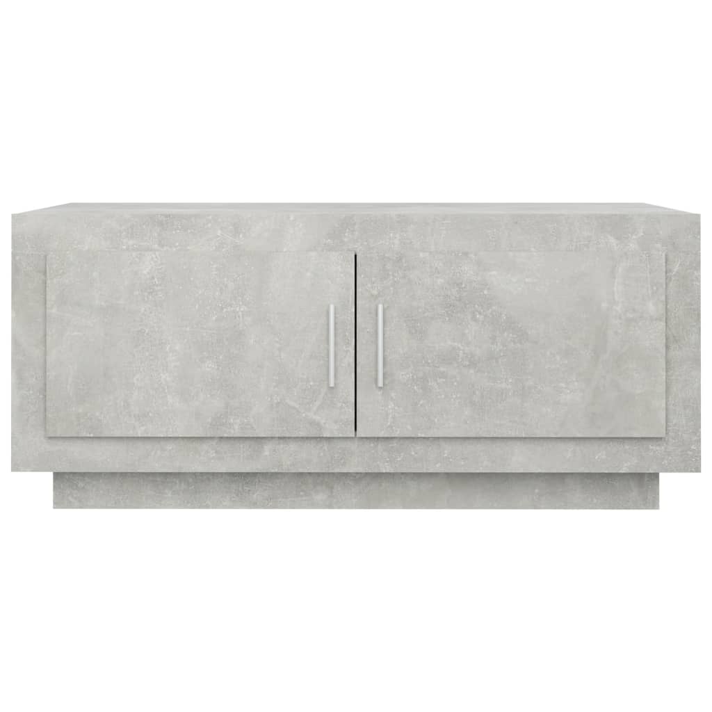 vidaXL Stolik kawowy, betonowy, 102x50x45 cm, materiał drewnopochodny