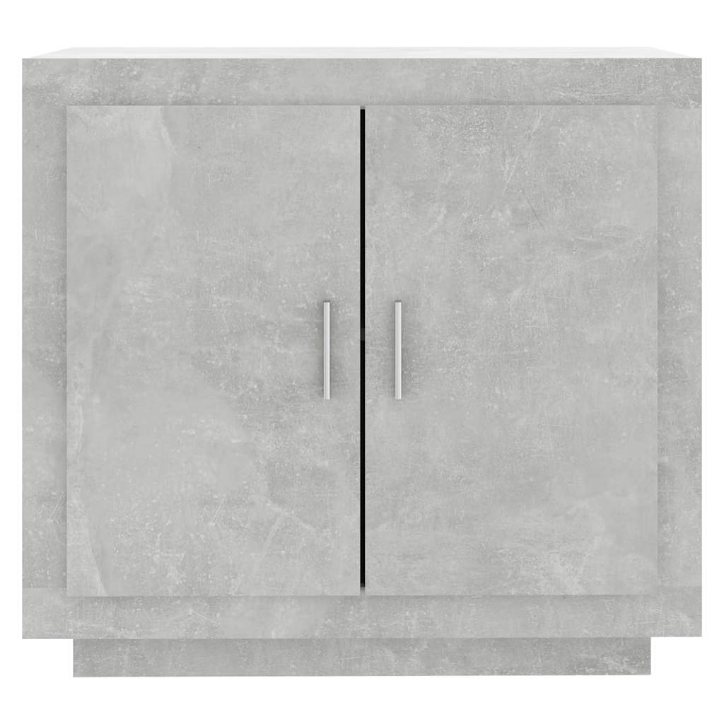 vidaXL Szafka, szarość betonu, 80x40x75 cm, materiał drewnopochodny