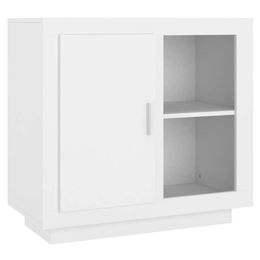 vidaXL Szafka, biała, 80x40x75 cm