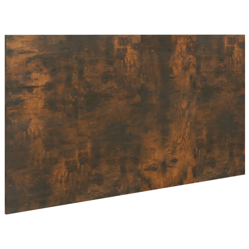 vidaXL Wezgłowie łóżka, przydymiony dąb, 160x1,5x80 cm