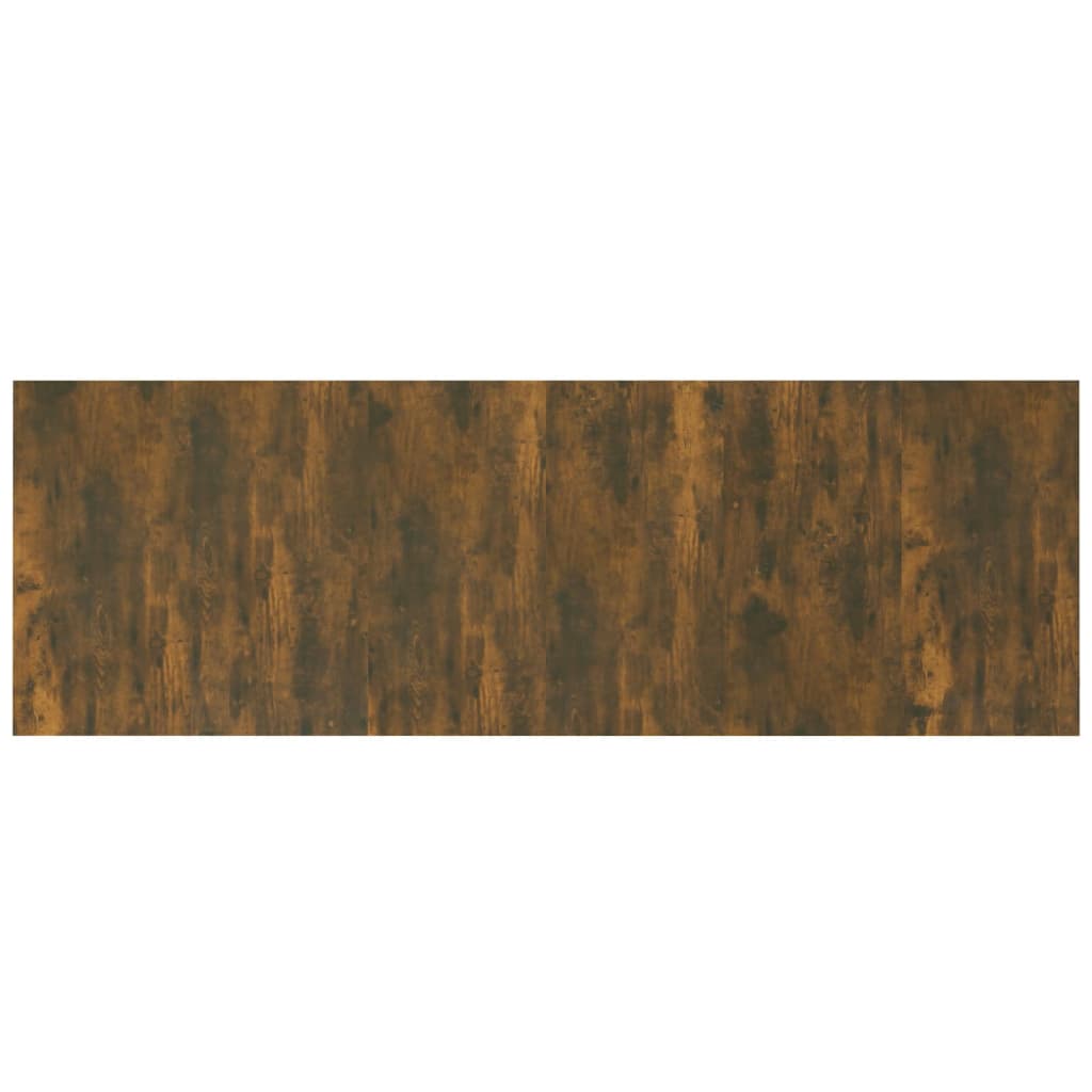 vidaXL Wezgłowie łóżka, przydymiony dąb, 240x1,5x80 cm