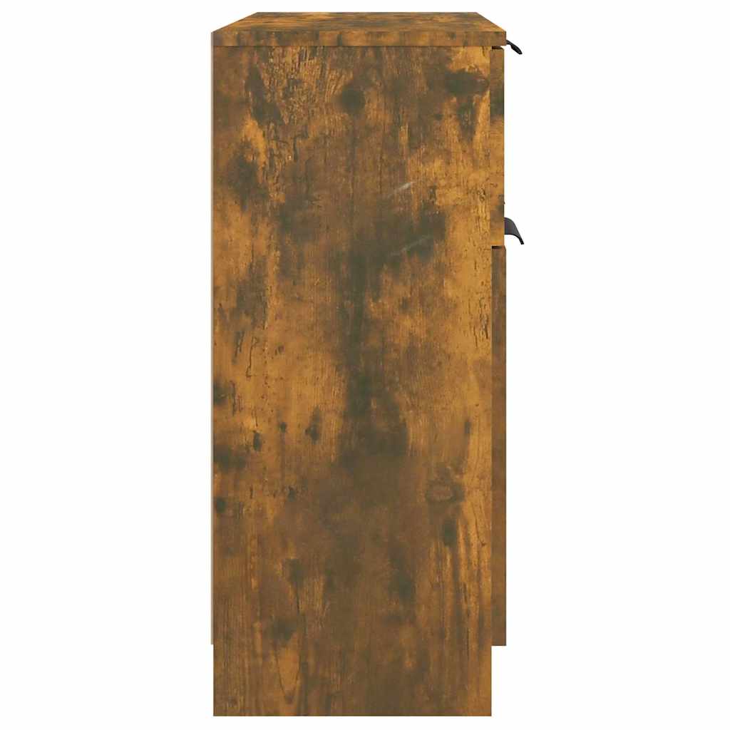 vidaXL Szafka, przydymiony dąb, 60x30x70 cm, materiał drewnopochodny