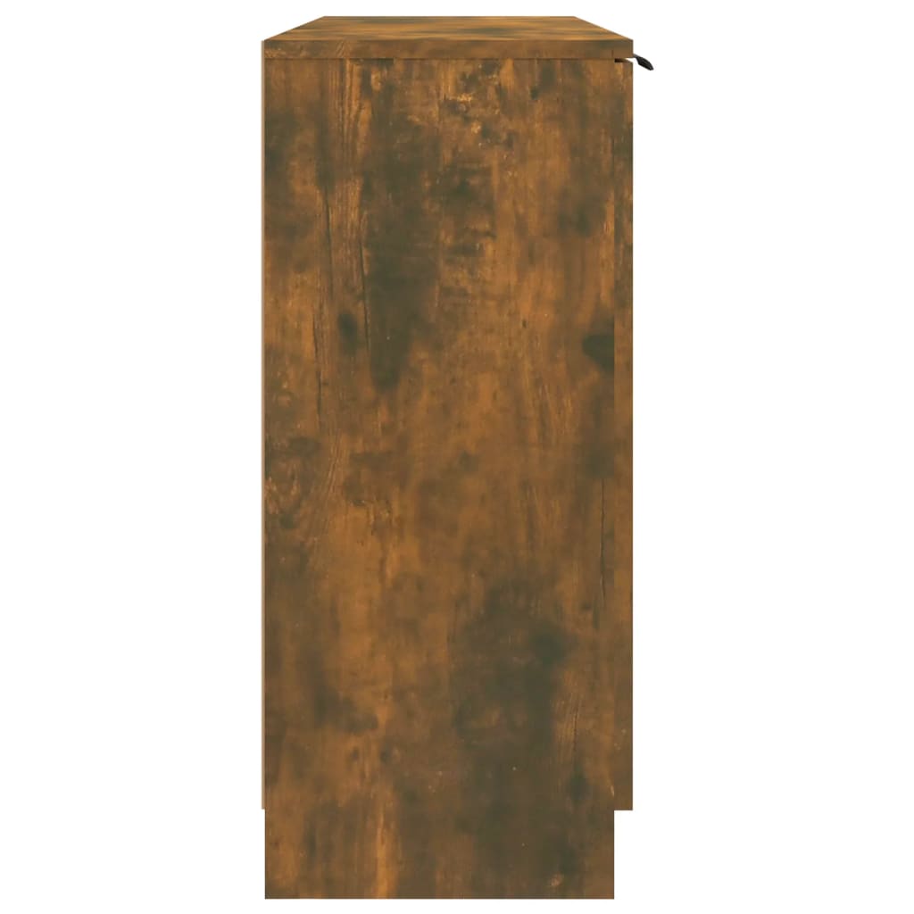 vidaXL Szafka, przydymiony dąb, 90,5x30x70 cm, materiał drewnopochodny
