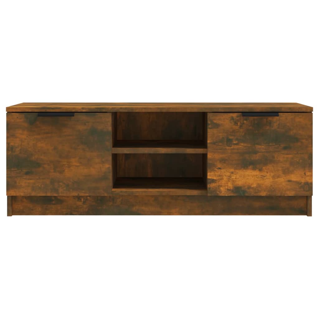 vidaXL Szafka pod TV, przydymiony dąb, 197x35x52 cm