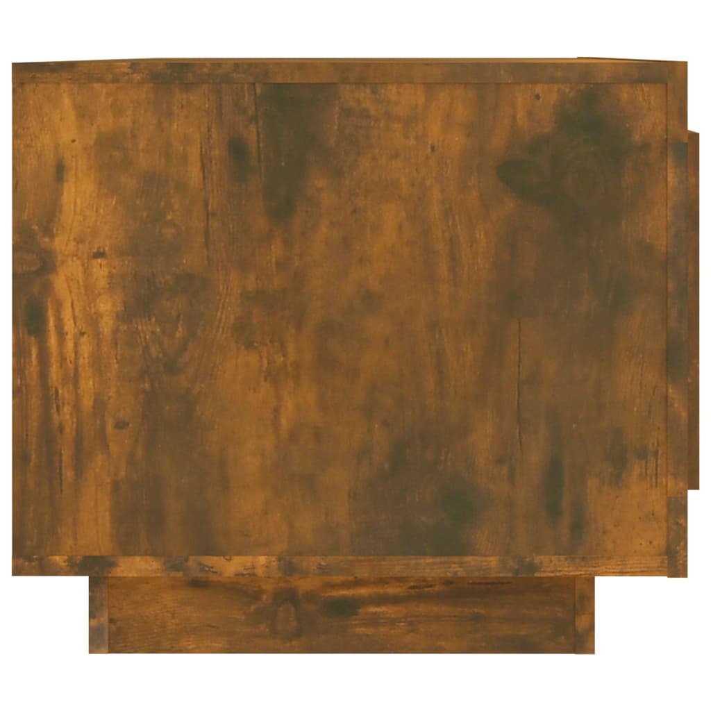 vidaXL Stolik kawowy, przydymiony dąb, 102x50x45 cm