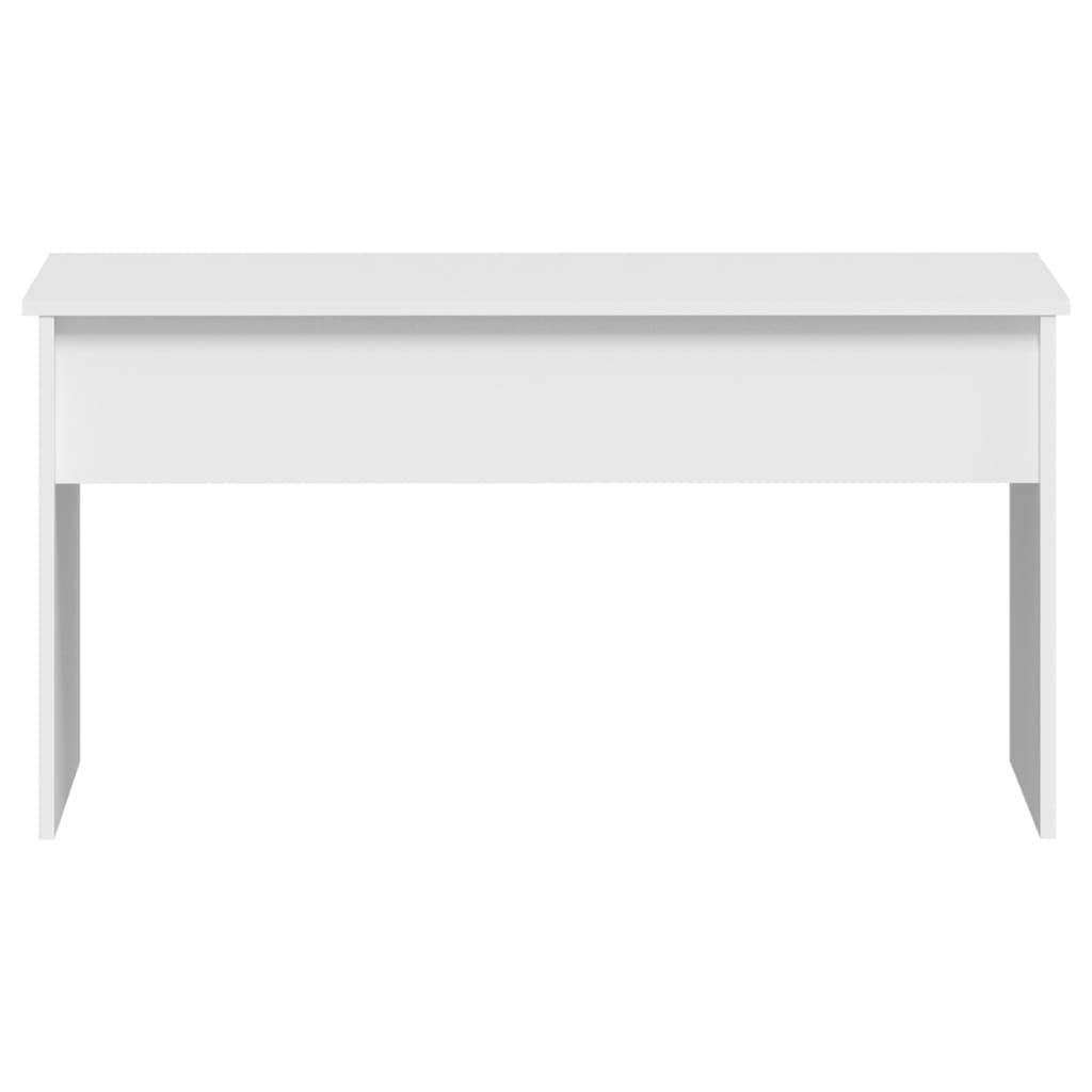 vidaXL Stolik kawowy, biały, 102x50,5x52,5 cm, materiał drewnopochodny
