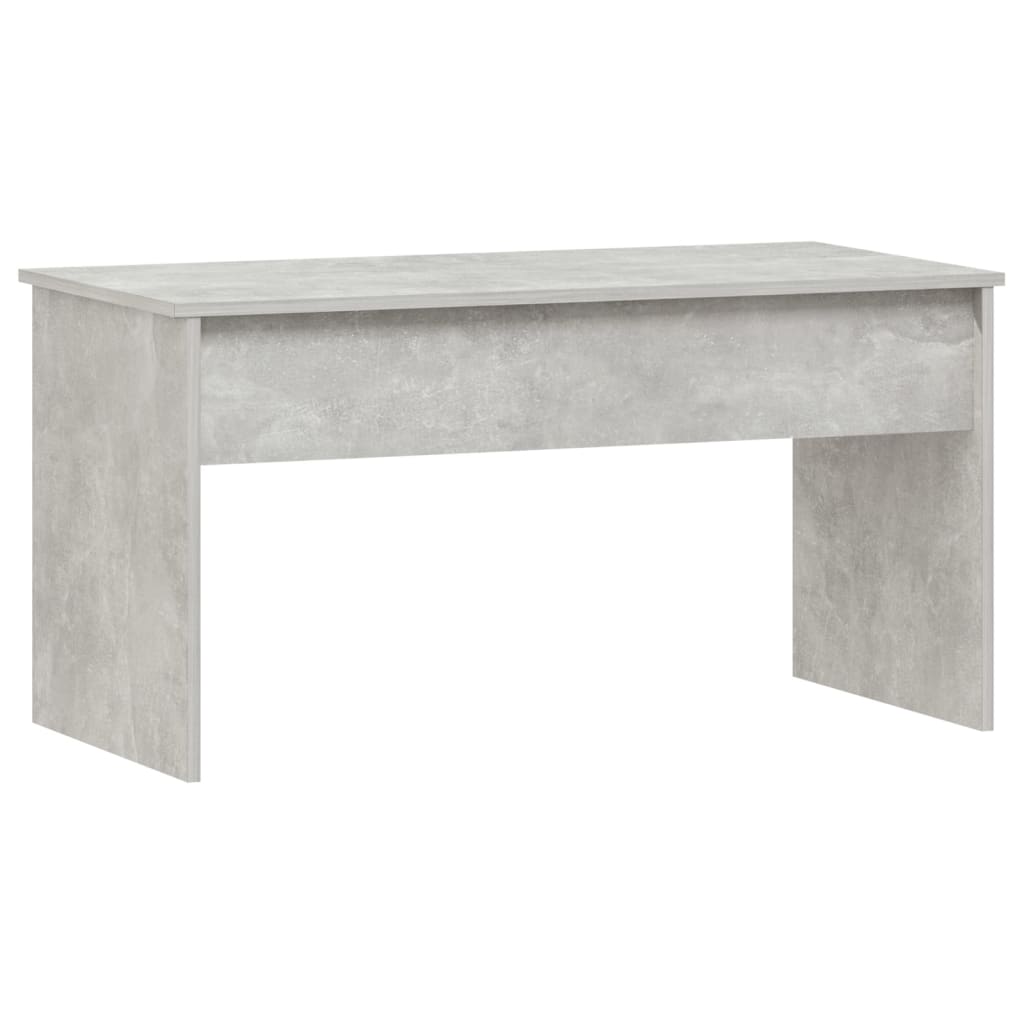 vidaXL Stolik kawowy, betonowa szarość, 102x50,5x52,5 cm