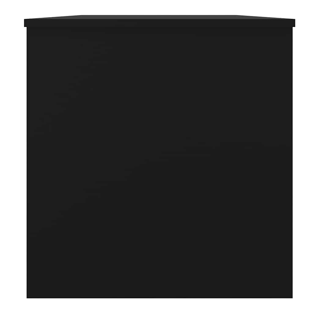 vidaXL Stolik kawowy, czarny, 102x50x52,5 cm, materiał drewnopochodny