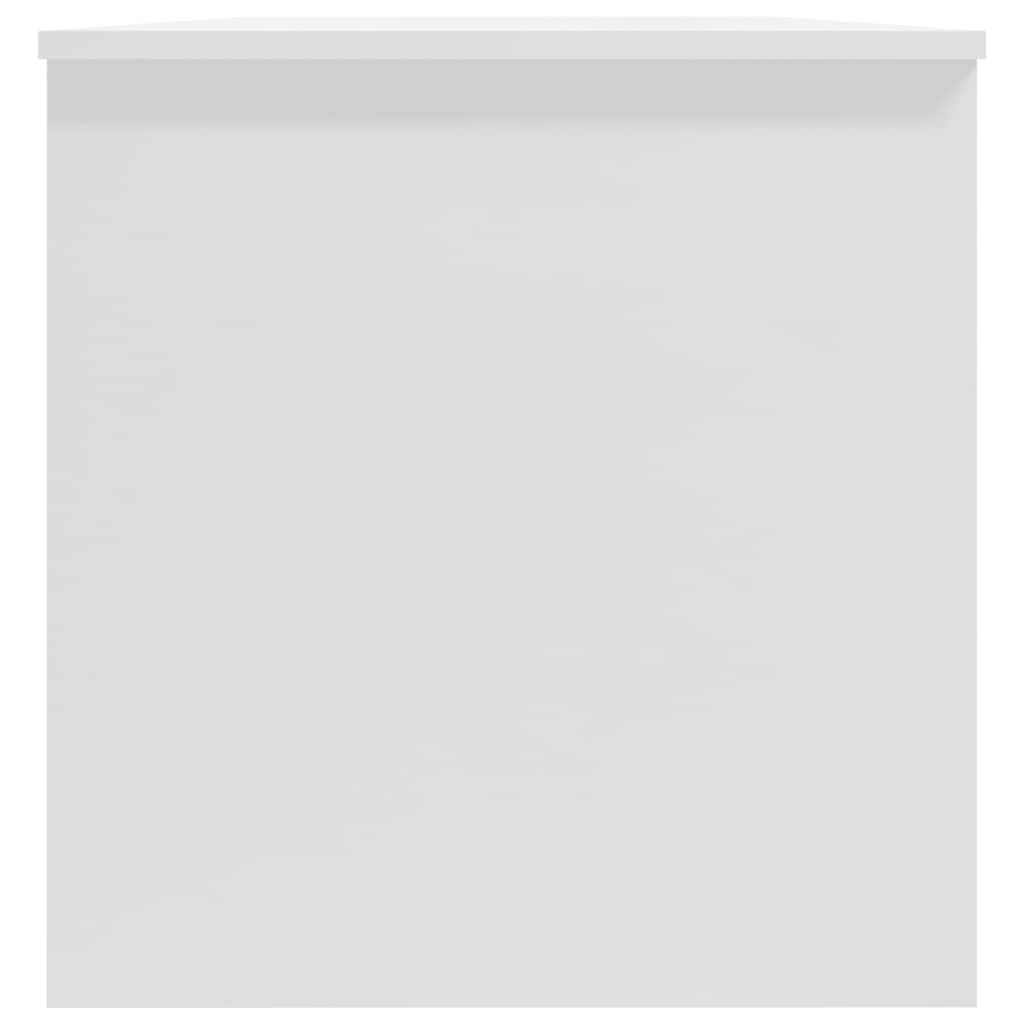 vidaXL Stolik kawowy, biały o wysokim połysku, 102x50x52,5 cm