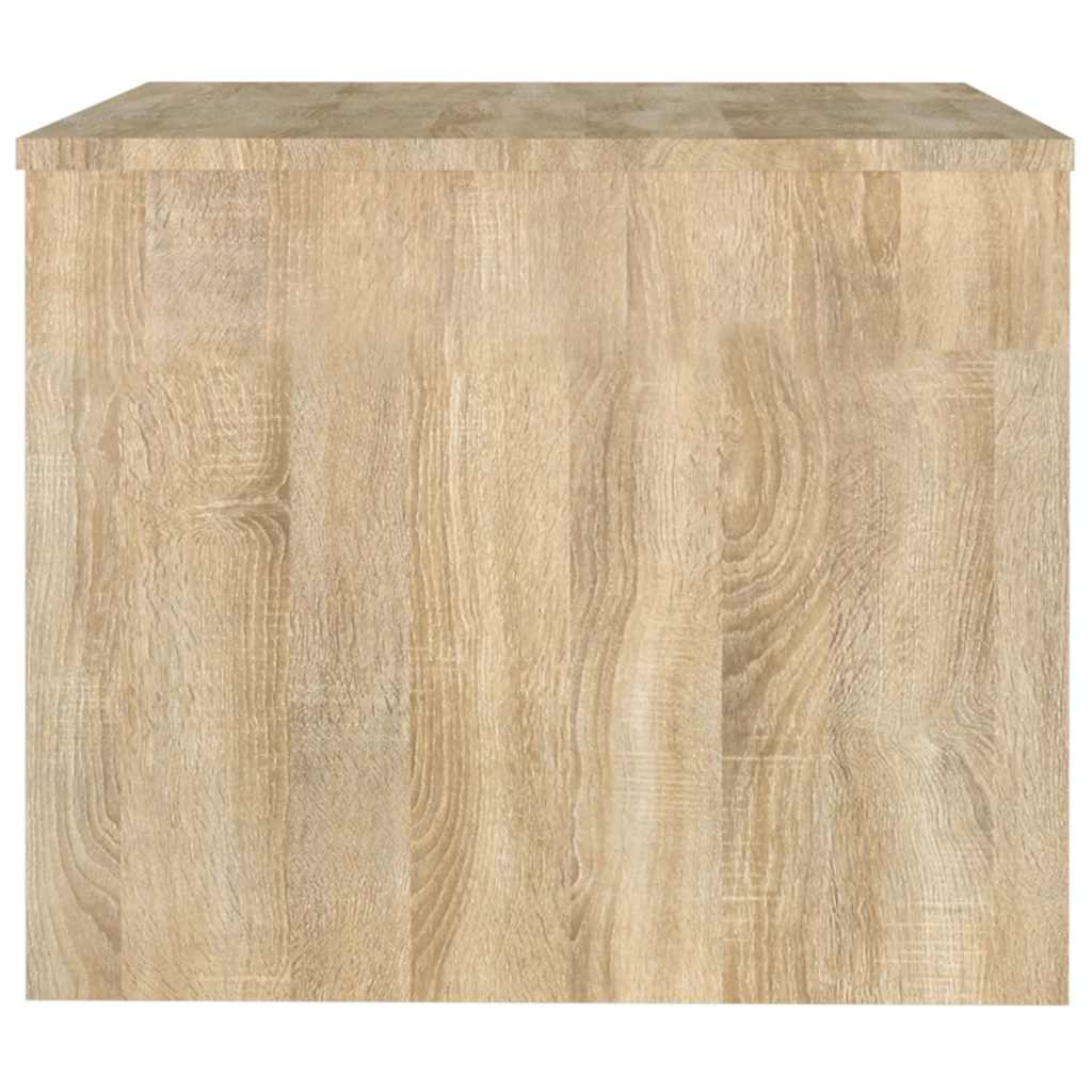 vidaXL Stolik kawowy, dąb sonoma 80x50x40 cm, materiał drewnopochodny
