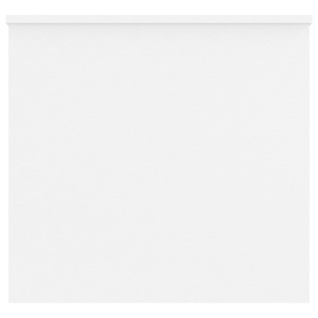 vidaXL Stolik kawowy, biały, 102x55,5x52,5 cm, materiał drewnopochodny