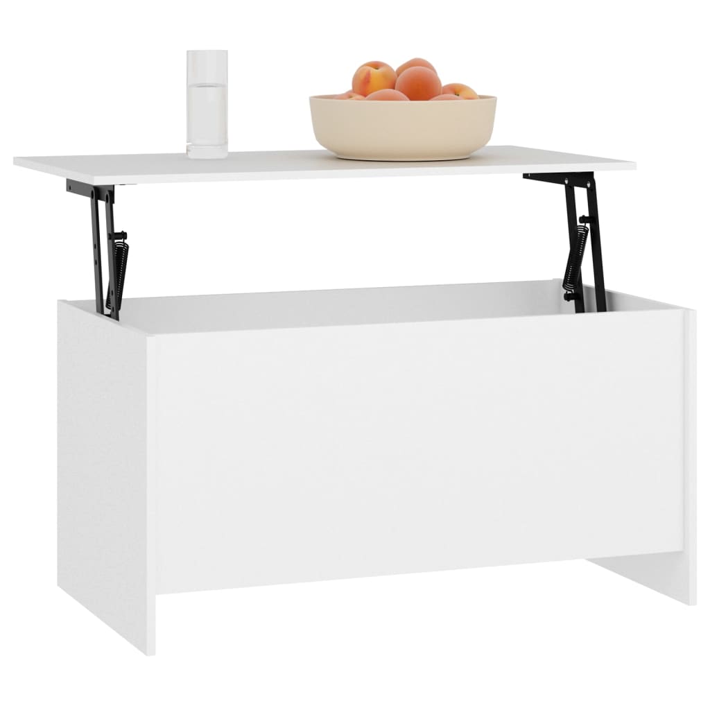 vidaXL Stolik kawowy, biały, 102x55,5x52,5 cm, materiał drewnopochodny