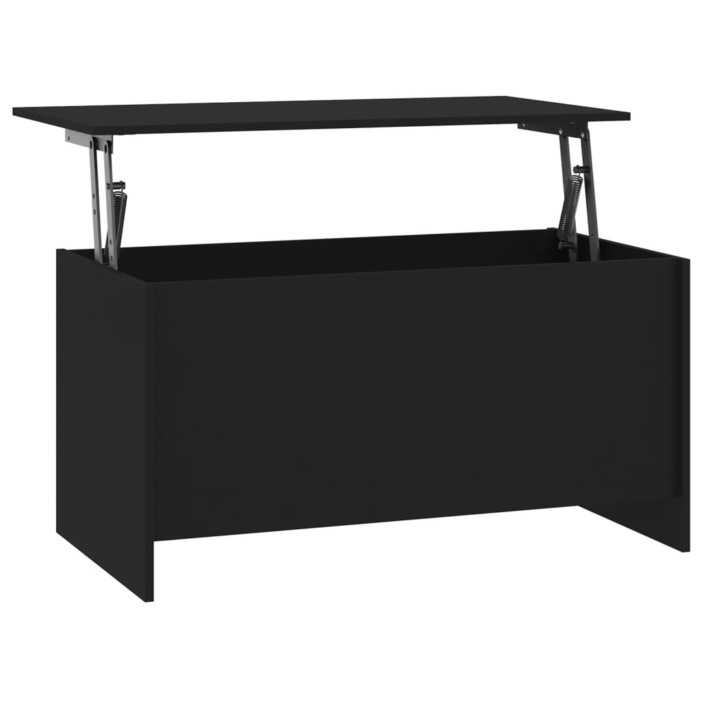 vidaXL Stolik kawowy, czarny, 102x55,5x52,5 cm