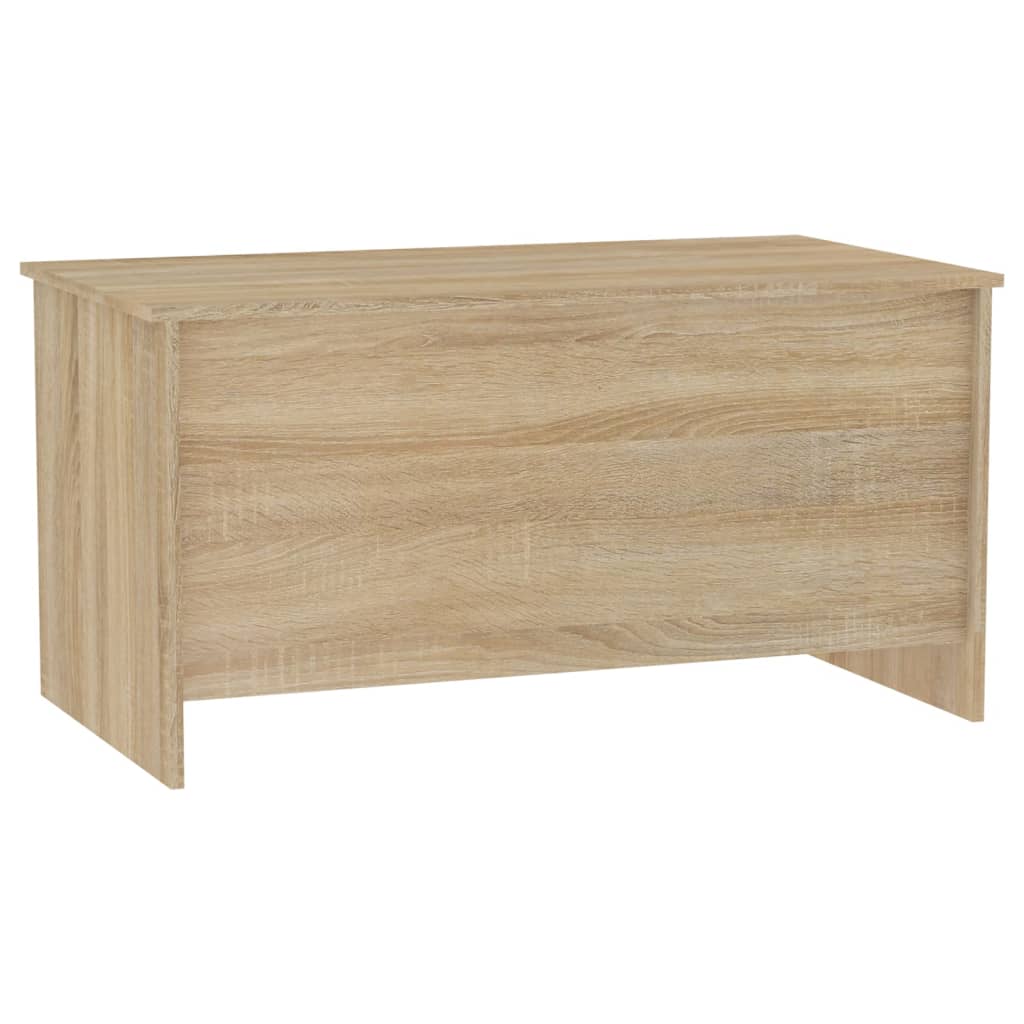 vidaXL Stolik kawowy, dąb sonoma, 102x55,5x52,5 cm