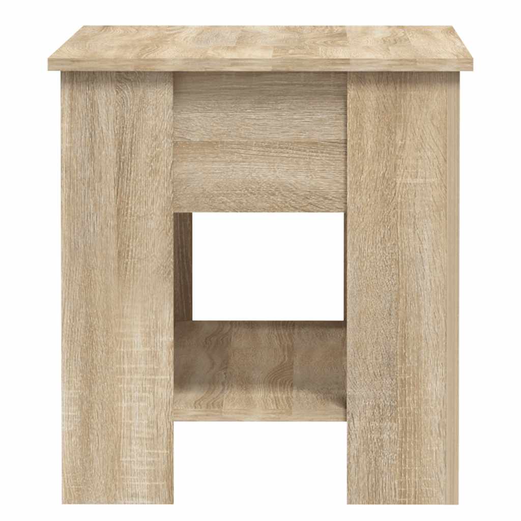 vidaXL Stolik kawowy, dąb sonoma 101x49x52 cm, materiał drewnopochodny