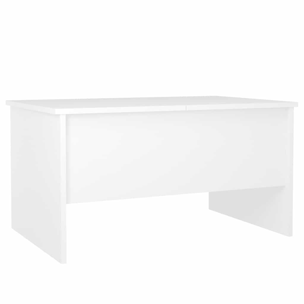 vidaXL Stolik kawowy, biały, 80x50x42,5 cm, materiał drewnopochodny