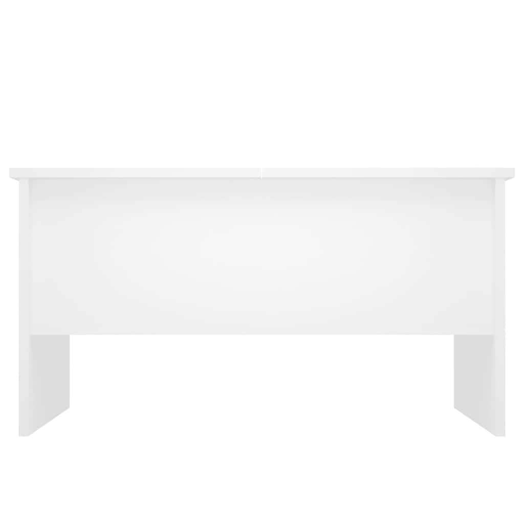 vidaXL Stolik kawowy, biały, 80x50x42,5 cm, materiał drewnopochodny