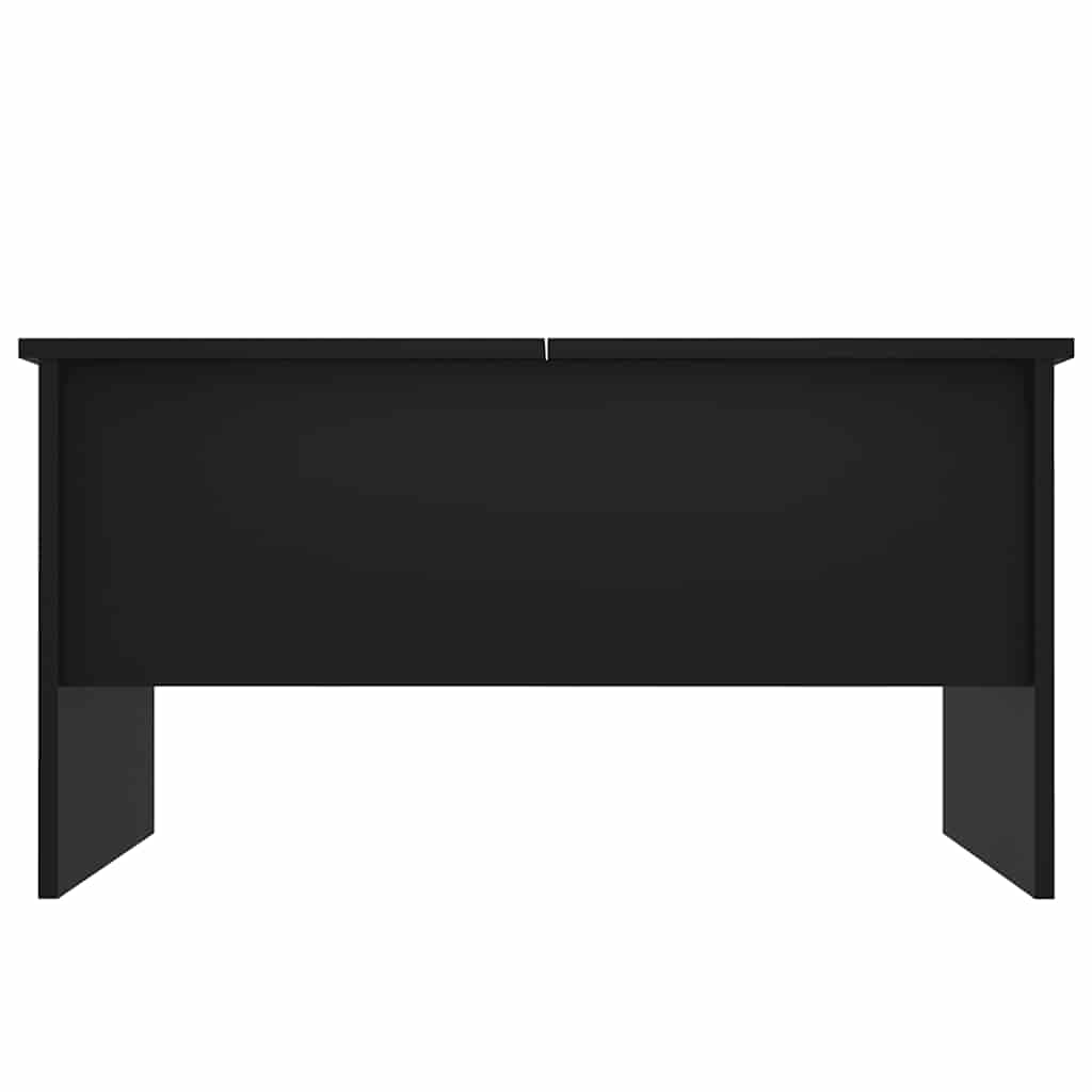 vidaXL Stolik kawowy, czarny, 80x50x42,5 cm, materiał drewnopochodny