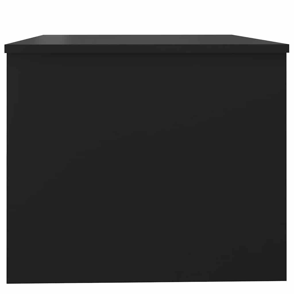 vidaXL Stolik kawowy, czarny, 80x50x42,5 cm, materiał drewnopochodny