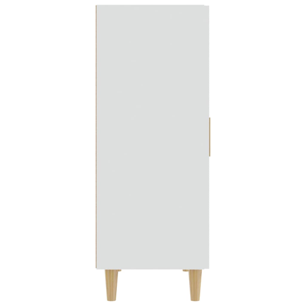 vidaXL Szafka, biała, 70x34x90 cm, materiał drewnopochodny