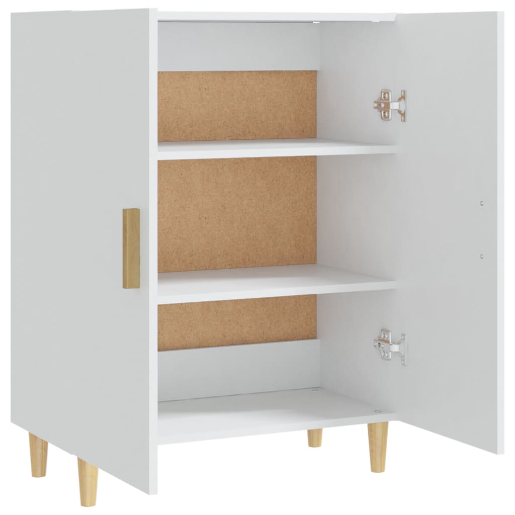 vidaXL Szafka, biała, 70x34x90 cm, materiał drewnopochodny