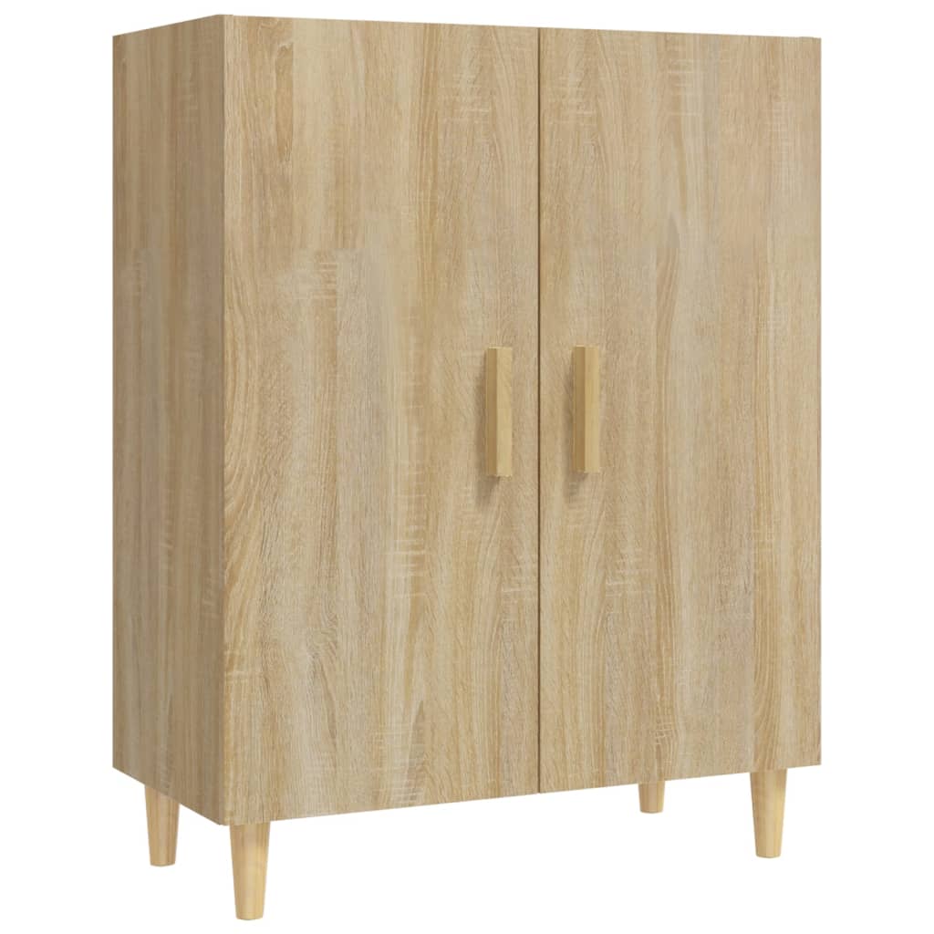 vidaXL Szafka, dąb sonoma, 70x34x90 cm, materiał drewnopochodny