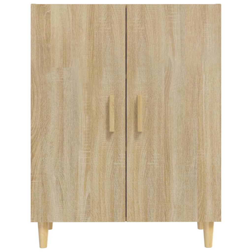 vidaXL Szafka, dąb sonoma, 70x34x90 cm, materiał drewnopochodny