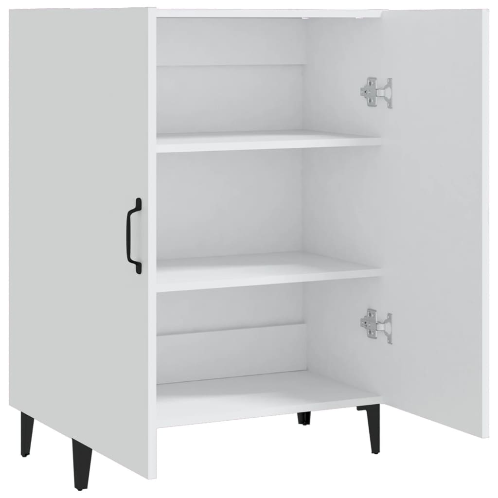 vidaXL Szafka, biała, 70x34x90 cm, materiał drewnopochodny