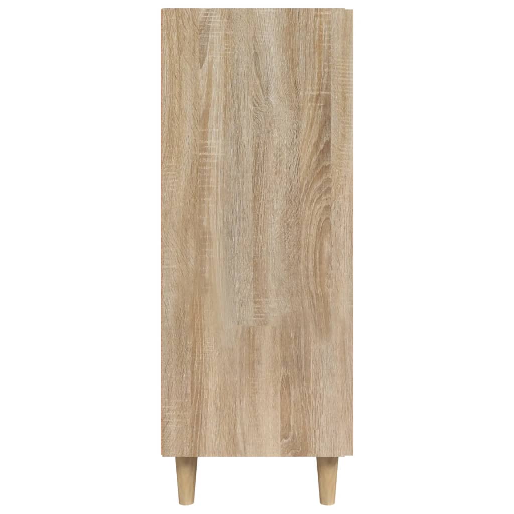 vidaXL Szafka, dąb sonoma, 69,5x34x90 cm, materiał drewnopochodny