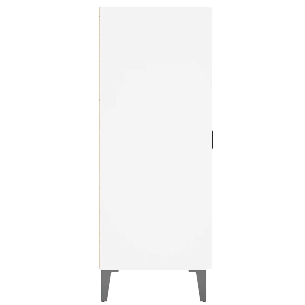 vidaXL Szafka, biała, 69,5x34x90 cm, materiał drewnopochodny