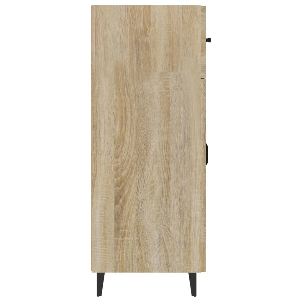 vidaXL Szafka, dąb sonoma, 69,5x34x90 cm, materiał drewnopochodny